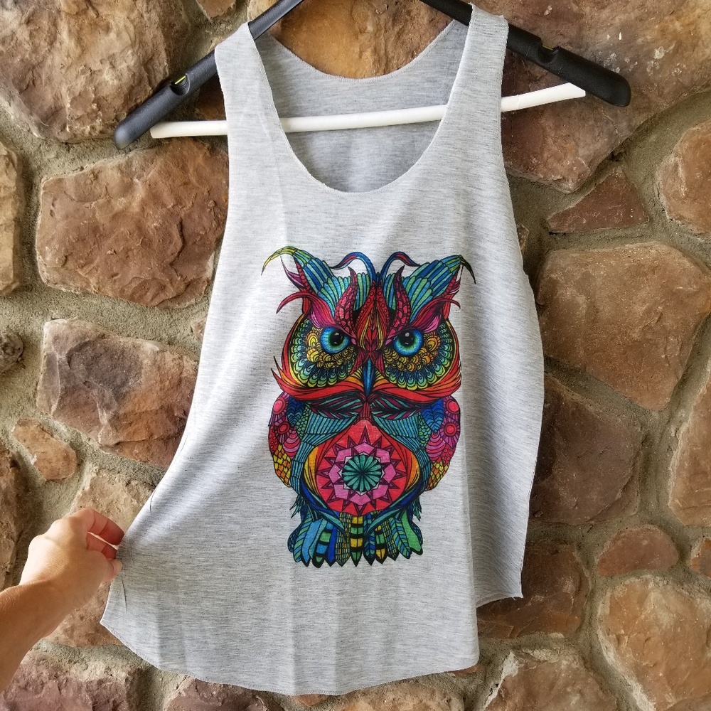 Bright Owl Tank Top